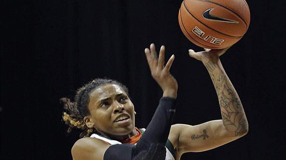 
Suriya McGuire had 12 points, 10 rebounds and three steals for UM.
