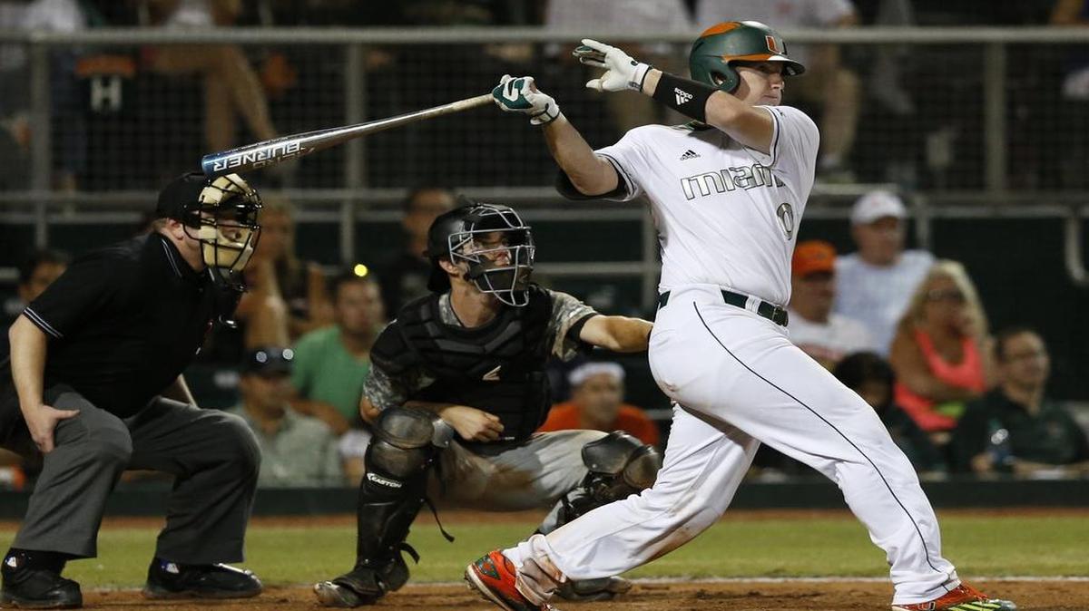 Zack Collins, the No. 16 prospect on Baseball America’s draft board, is expected to hear his name on Day One of the MLB draft, with some analysts projecting him to be a top-10 pick.