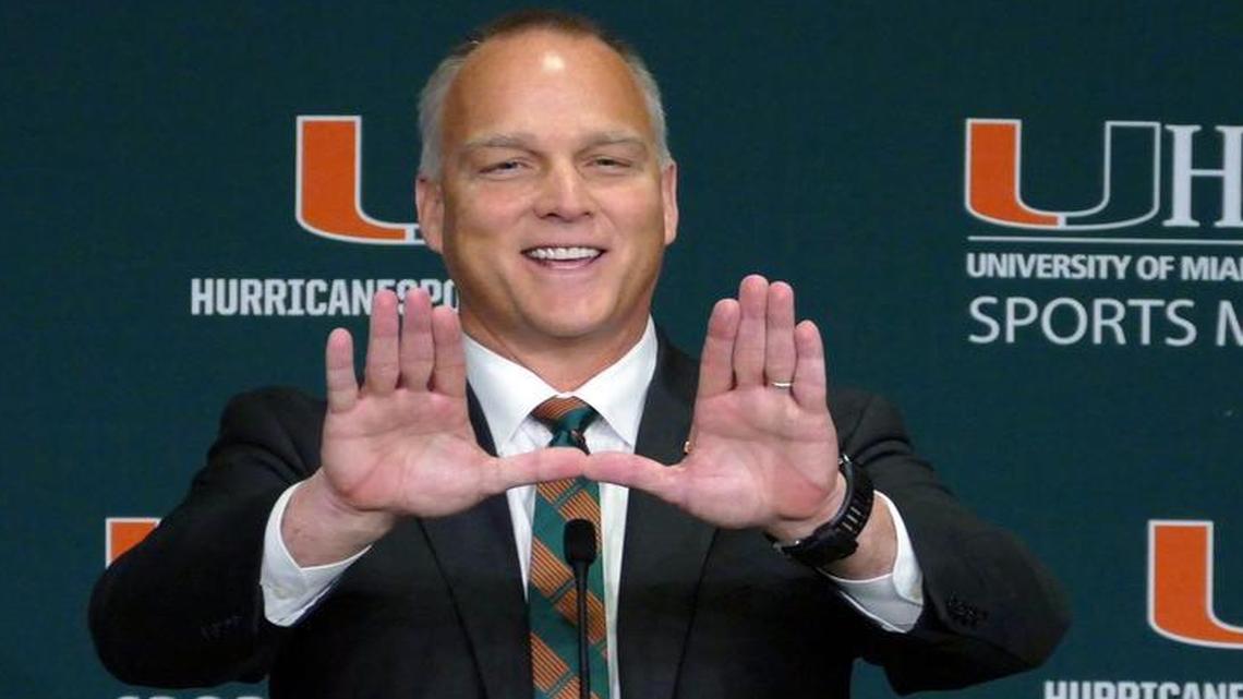 University of Miami introduces Mark Richt as the 24th head football coach in school history.