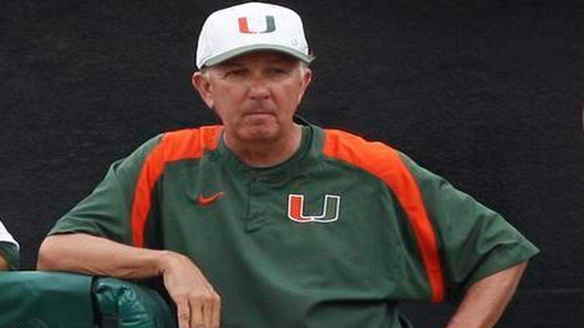 
UM coach Jim Morris, shown in a file photo, said of Wednesday’s loss at FAU: “We made too many mistakes mentally and physically.” 

