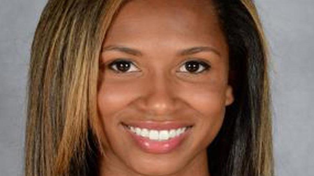 UM senior outside hitter Taylor Scott.