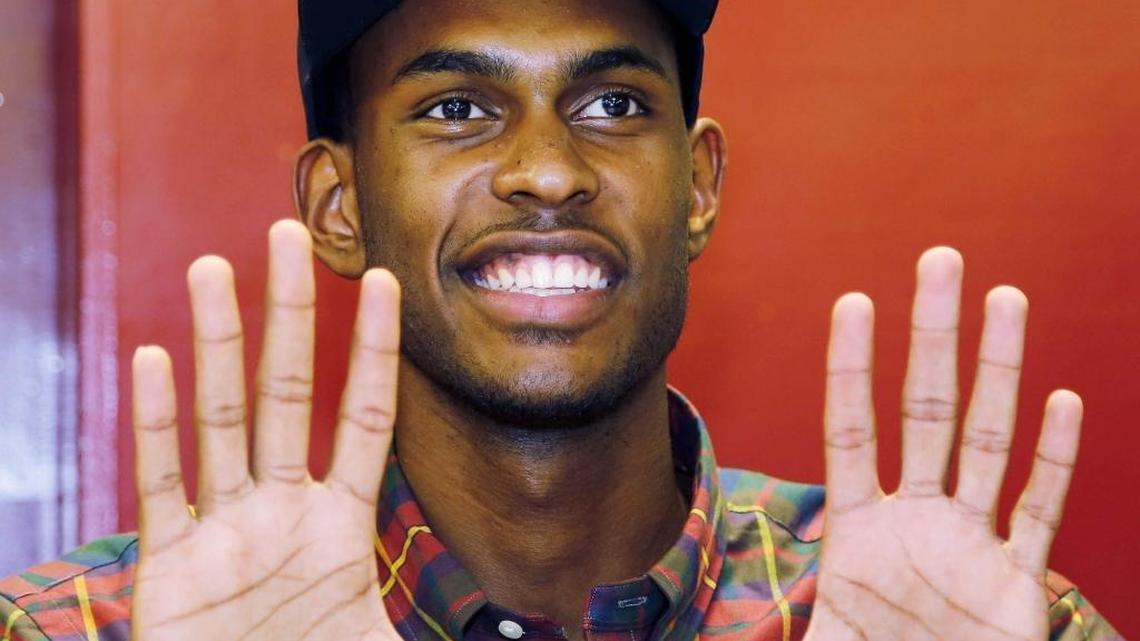 Dewan Huell when he announced committing to the University of Miami.