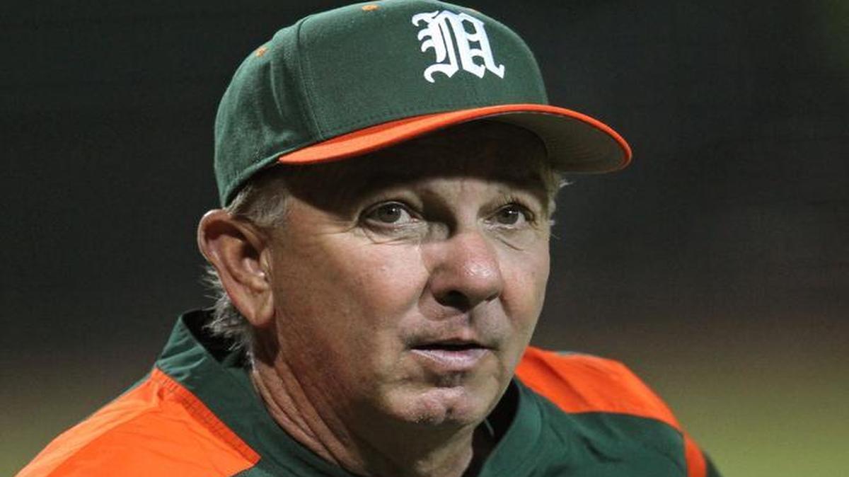 
UM baseball coach Jim Morris 
