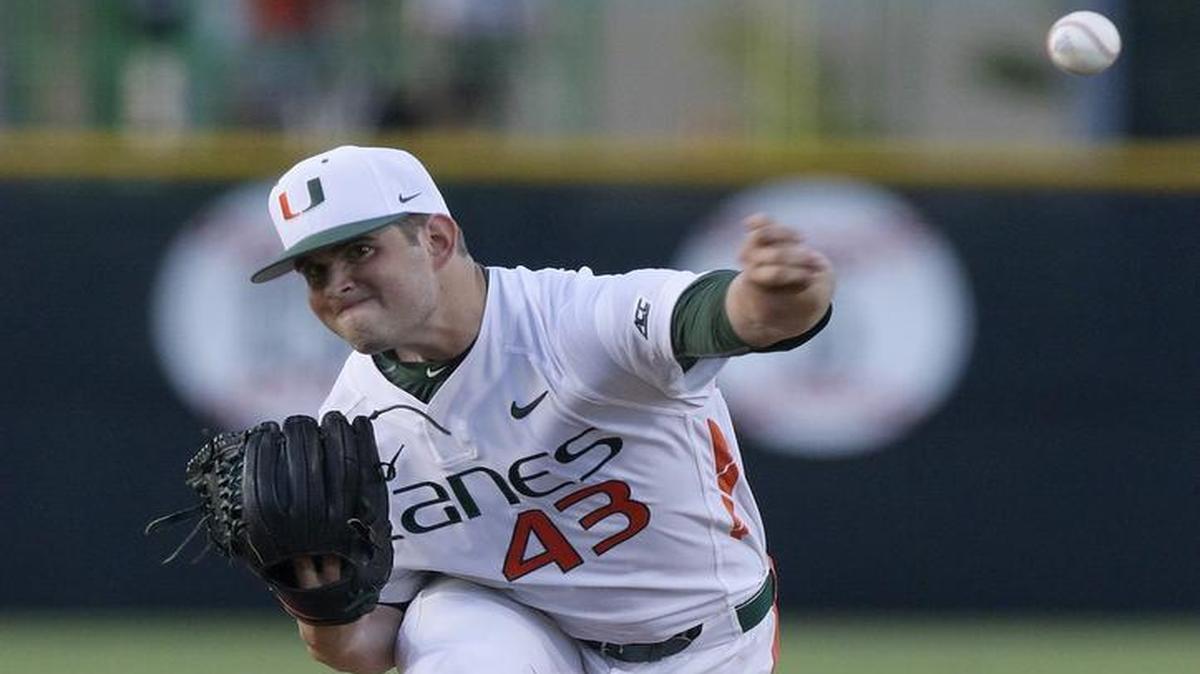 
UM pitcher Thomas Woodrey pitched a one-hit, complete-game shutout on Thursday night.
