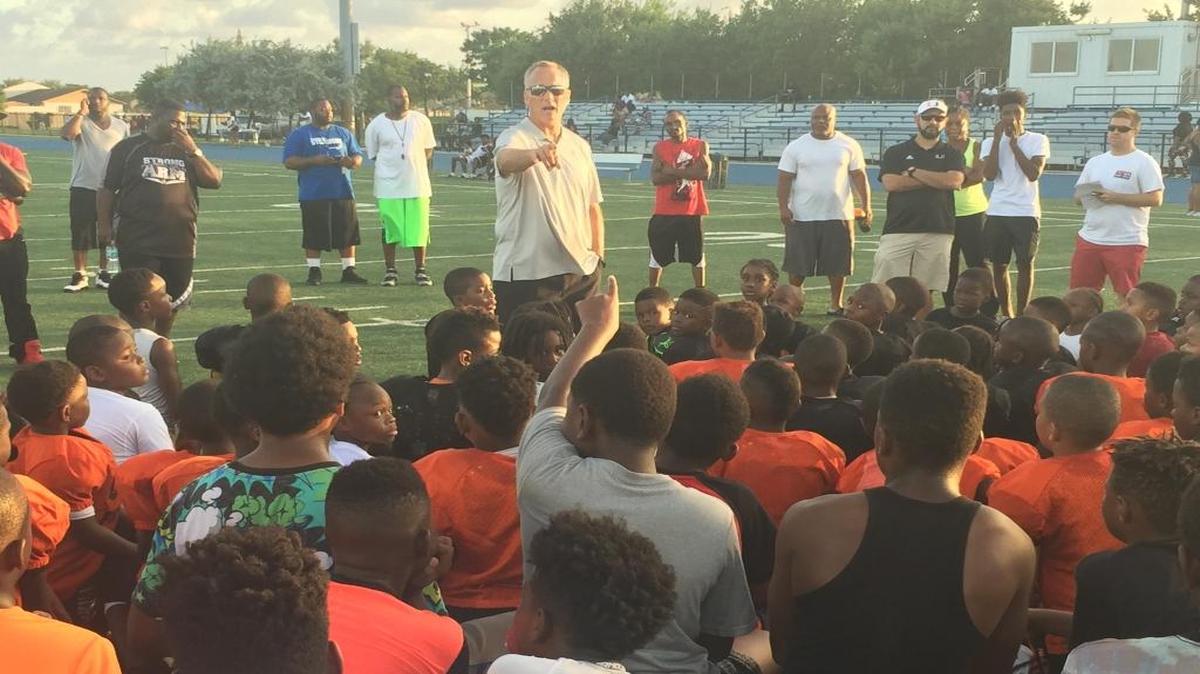 University of Miami football coach Mark Richt