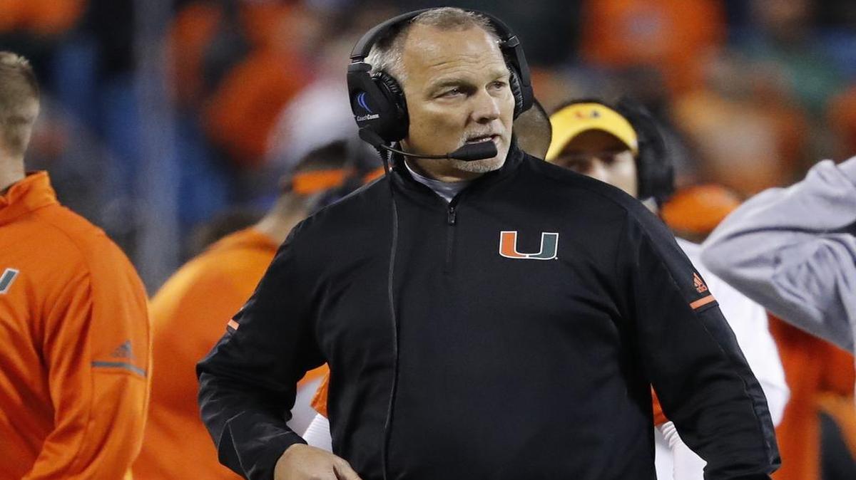 Miami Hurricanes coach Mark Richt, seen here strolling the sidelines during the UM-Clemson ACC championship game last December, has begun to put together a strong 2019 recruiting class.