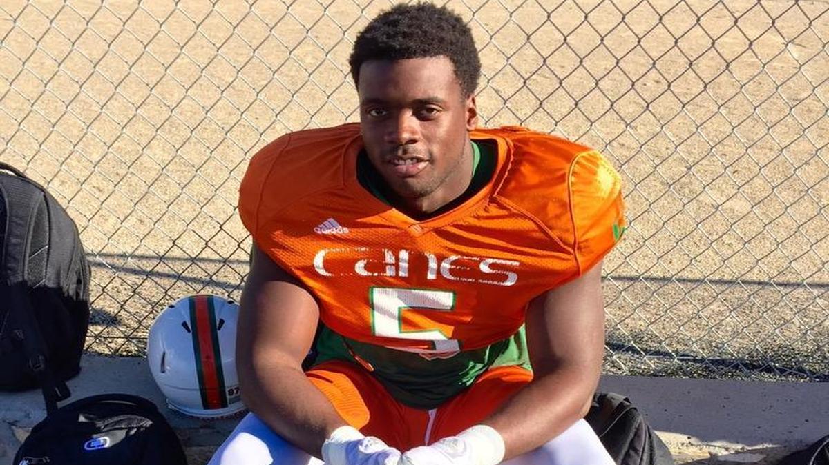 Tight end Jerome Washington has decided to leave the University of Miami football program.
