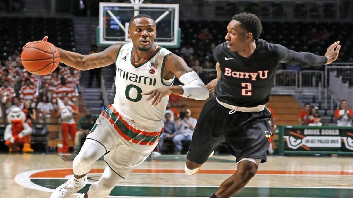UM’s Ja’Quan Newton is transitioning from a combo guard to the the Hurricanes’ full-time point guard.