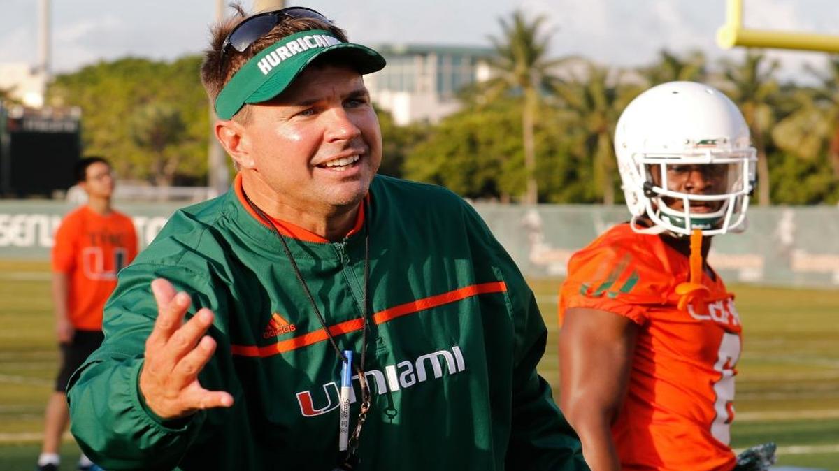 
Coach Al Golden and the UM football team plans to go through with CanesFest on Saturday, Aug. 29, 2015, but the event will be scaled back and relocated indoors if affected by bad weather. 
