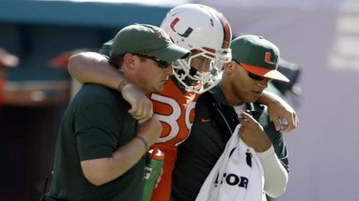<cutline_leadin>Tough loss:</cutline_leadin> UM fullback and long snapper Ronnie Regula has a significant injury and will likely miss the rest of the season, coach Al Golden said.