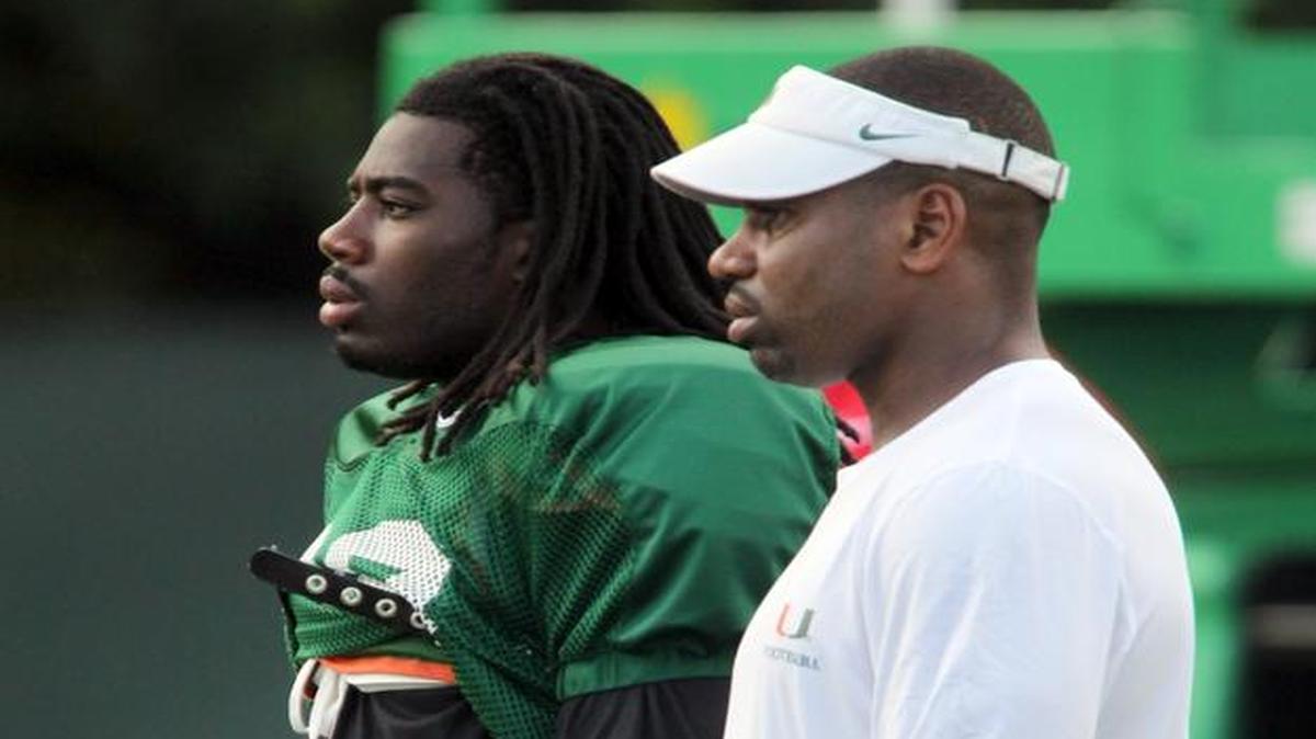 File photo: Andreu Swasey, a native Miamian who just completed his 15 th season at UM – 18 seasons if you count his previous stints at UM – was told by athletic director Blake James that he would not be retained by new coach Mark Richt.