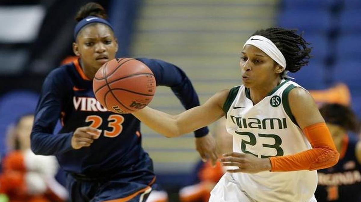 Senior Adrienne Motley will lead the 11th-ranked University of Miami Hurricanes against Maine in the final of the Miami Holiday Tournament.