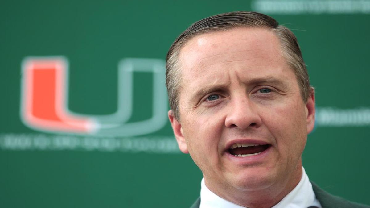 UM athletic director Blake James.