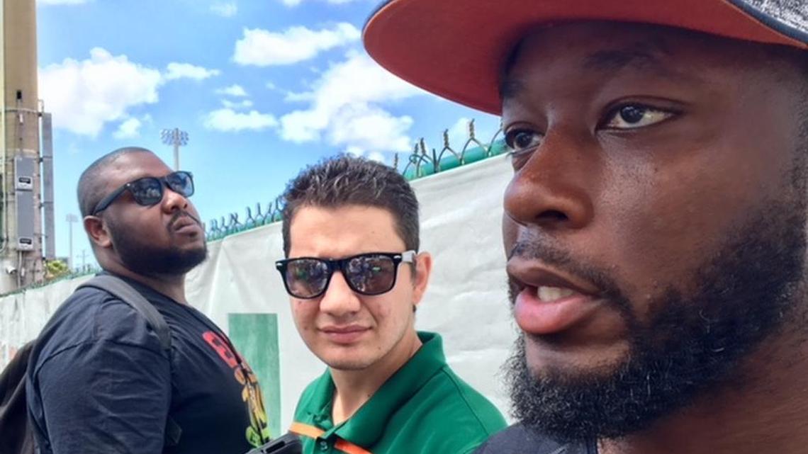 Miami Hurricanes offensive coordinator Thomas Brown indicated on Tuesday, April 3, 2018, that almost every position group has enough strong competitors to push the leading contenders.