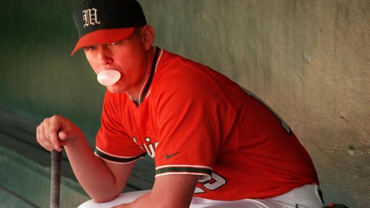 Aubrey Huff. Miami Hurricanes third baseman.