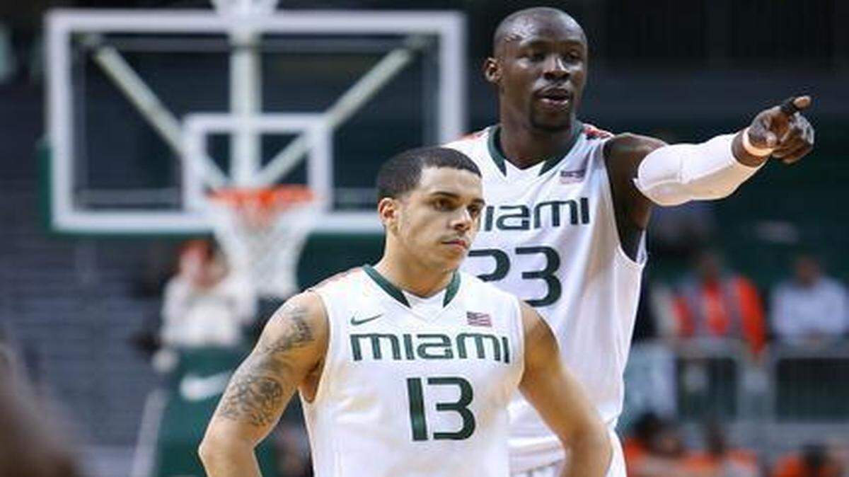 
The Hurricanes will play Thursday night’s NIT championship game against Stanford without guard Angel Rodriguez (wrist) and center Tonye Jekiri (concussion). 

