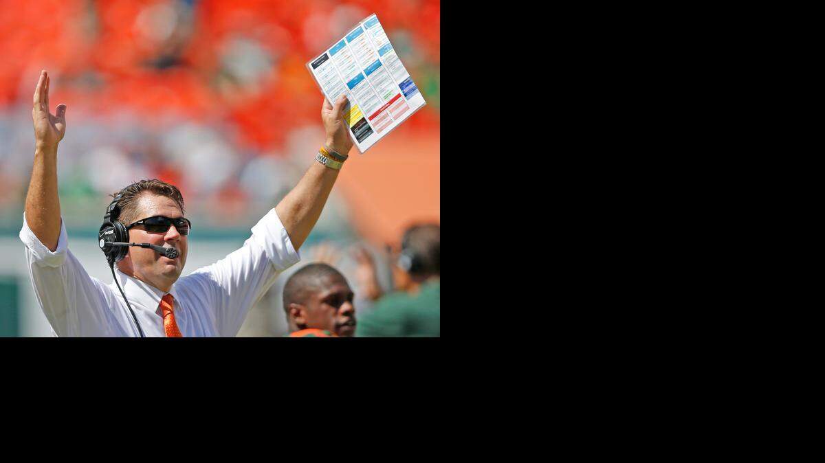 
Taking time off: ‘For us it’s going to be about getting healthy and getting healed up,’ Al Golden said about UM’s upcoming bye week.
