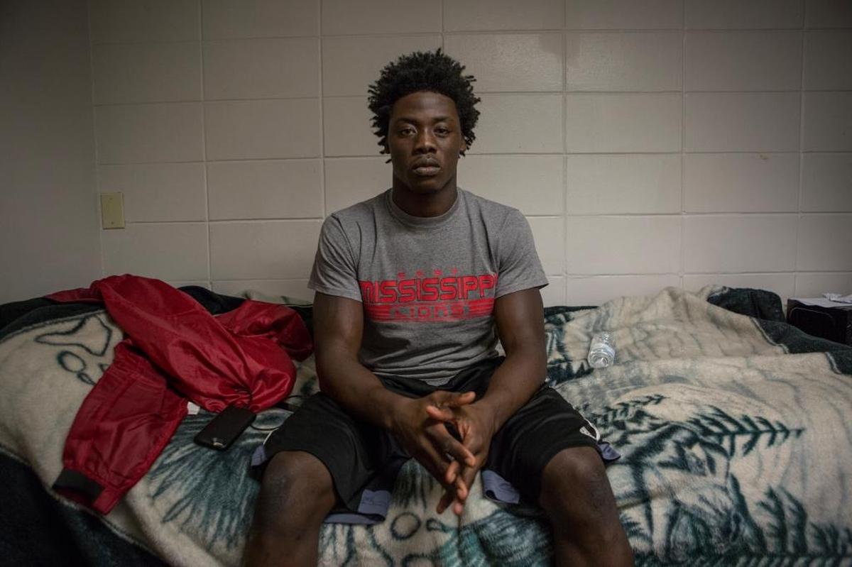 Current FAU defensive end Tim Bonner pictured during the second season of Netflix’s Last Chance U.