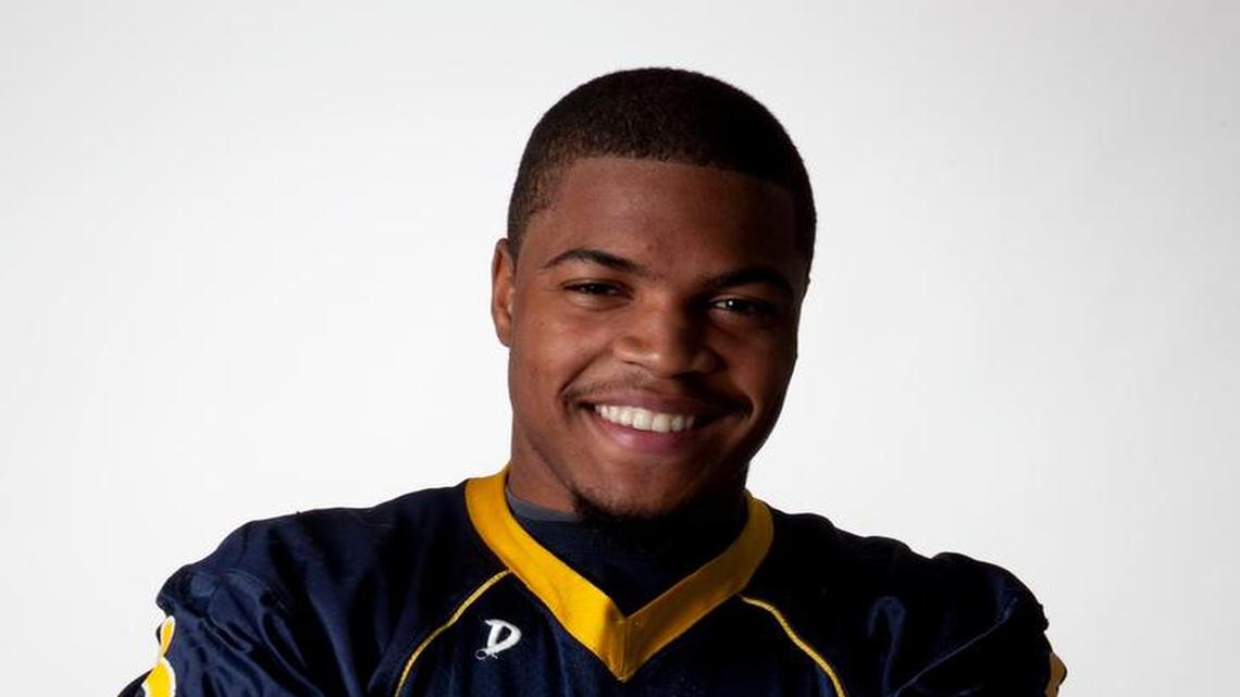 
Juwan Caesar is pictured in 2011 while playing for Coral Park High. 
