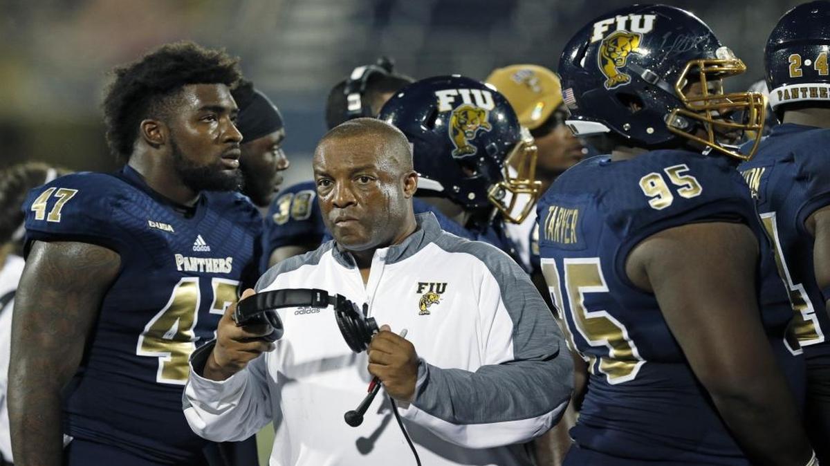 FIU interim head coach Ron Cooper was among the coaches released Monday by new head coach Butch Davis.