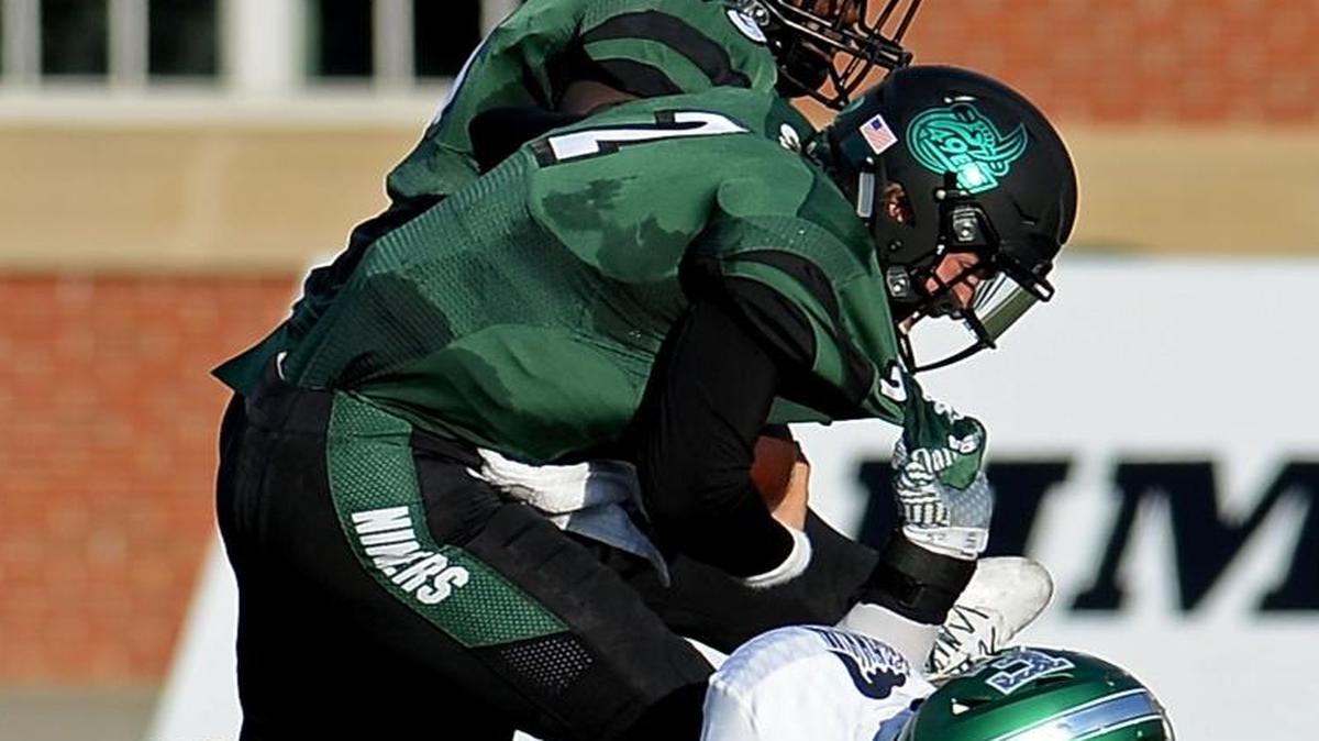 Charlotte quarterback Kevin Olsen, a junior, lost his starting job to sophomore Hassan Klugh, who led the 49ers to their first-ever Conference USA win, ending an eight-game league skid with a win at Florida Atlantic on Sunday.