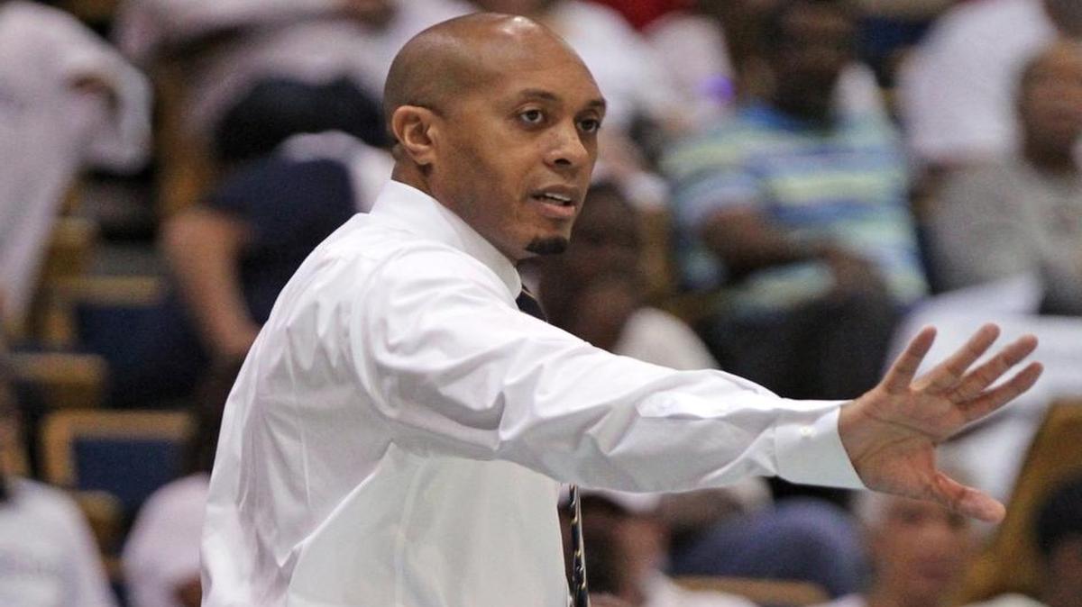 FIU men’s basketball coach Anthony Evans.