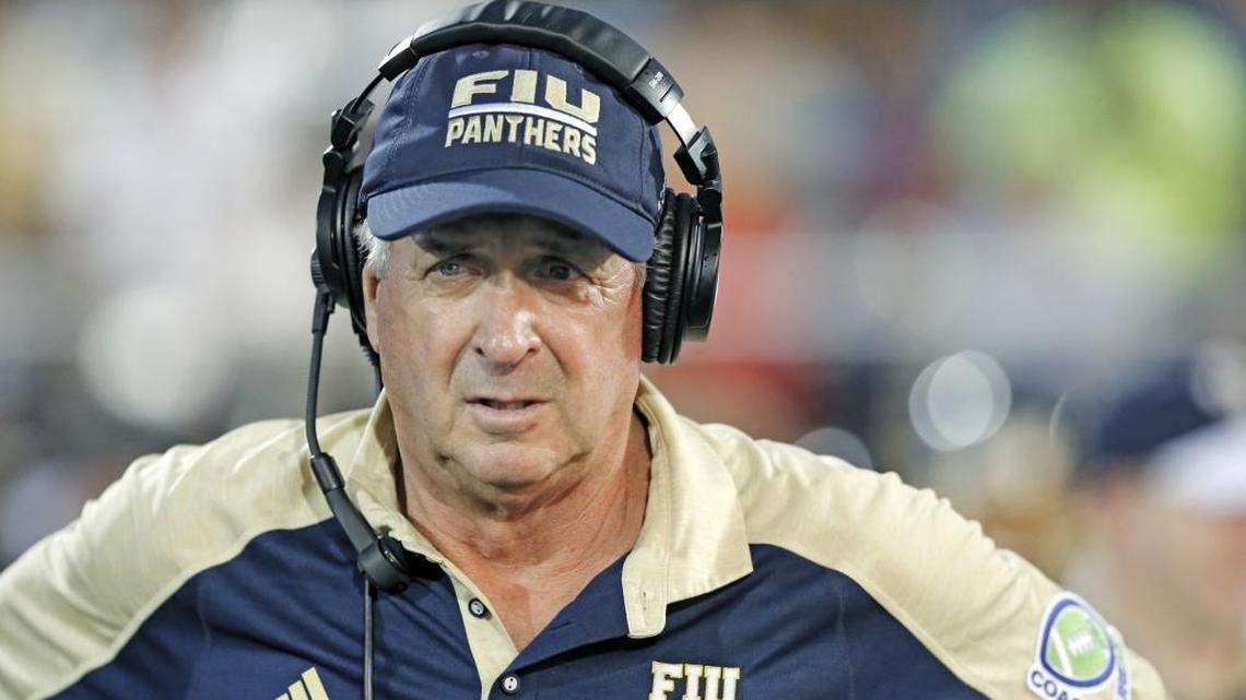 Ron Turner coaches what will be his last game at FIU on Saturday night against UCF.