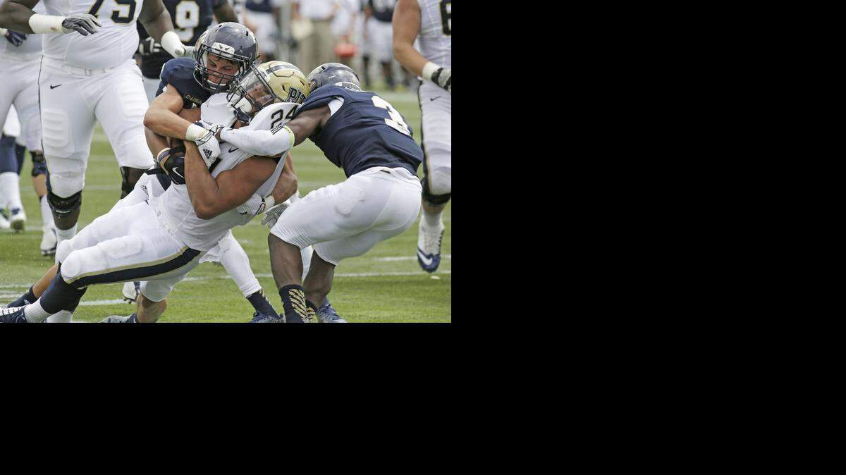 
Hard-nosed runner: Pitt running back James Conner gained 177 yards on 31 carries against FIU.
