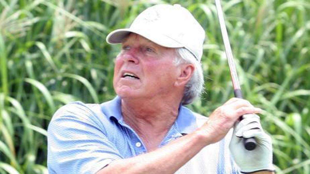 
Baseball Hall of Famer Brooks Robinson, shown at his benefit golf tournament on July 24, 2006 in Hot Springs, Ark., will be the keynote speaker as FIU prepares for the 2015 baseball season.
