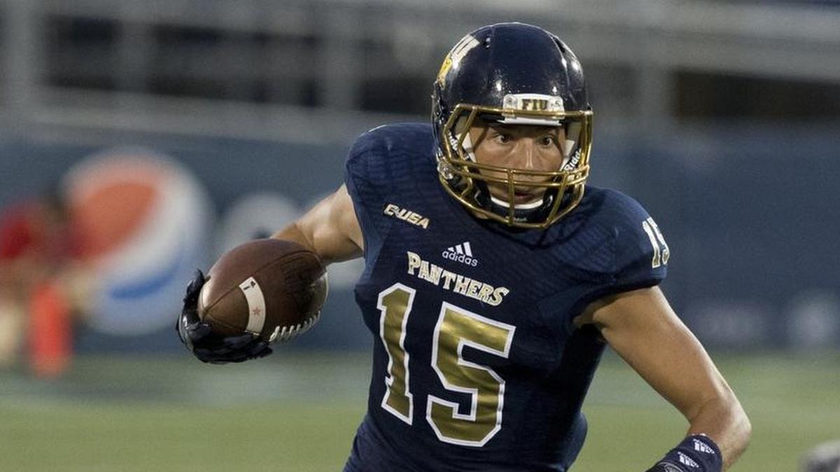 With the top receivers out, FIU will need to depend on Austin Maloney, above. Speaking about Thomas Owens’ injury, Maloney said: “It was a tough loss … We knew we lost someone special. He was killing it this year.”