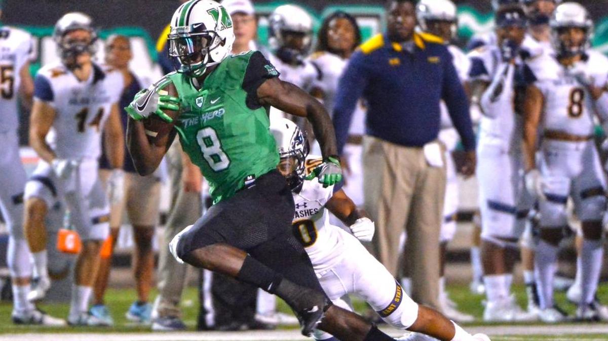 Tyre Brady has 38 catches for 15.6 yards per reception and six touchdowns this year. He ranks third in Conference USA in receiving yards per game (84.7).