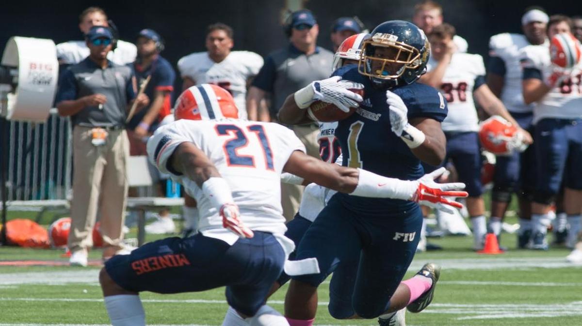 
FIU running back Alex Gardner had 56 yards rushing and one touchdown on 10 carries and 96 yards receiving on five catches to lead the Panthers to victory on Saturday.
