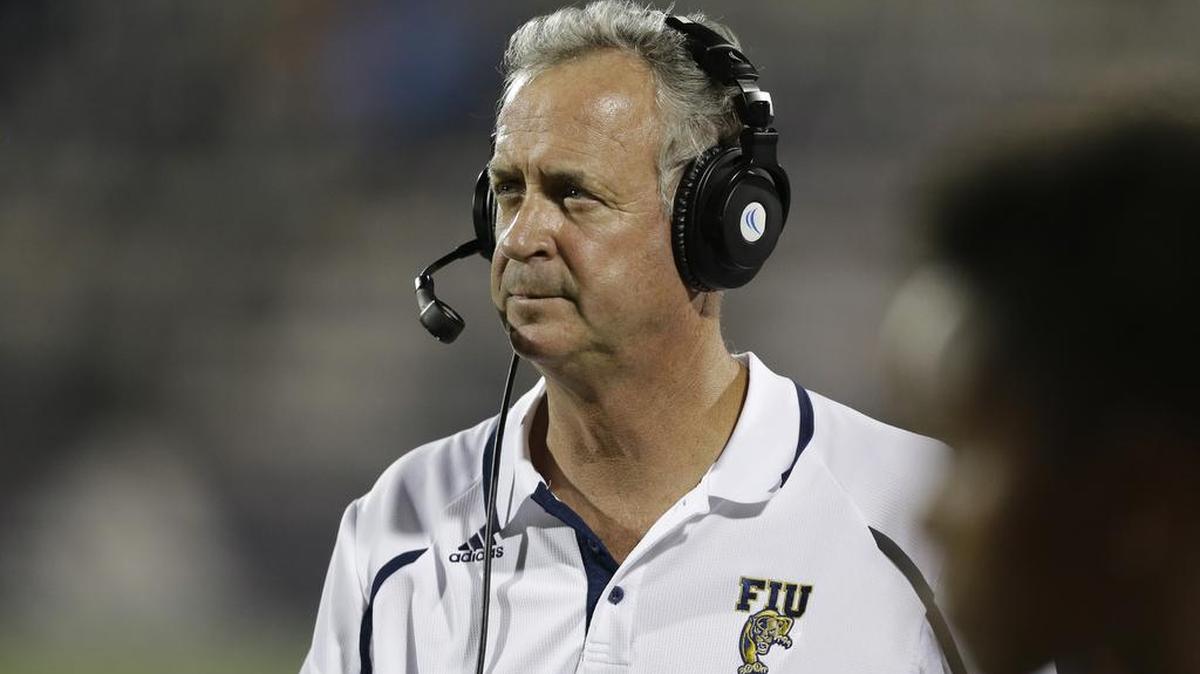 
FIU football coach Ron Turner. 
