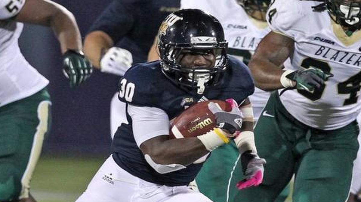
Redshirt sophomore running back Silas Spearman is expected to get carries this season after sitting out a year with an injury.
