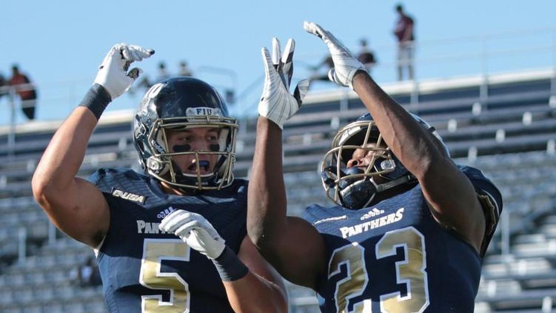 FIU’s Napoleon Maxwell (23) is one of the running backs asked to step up in the absence of Anthony Jones, who was shot in Opa-Locka on Thursday.
