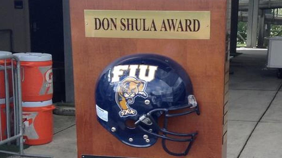 Saturday’s winner will get the Don Shula Award.