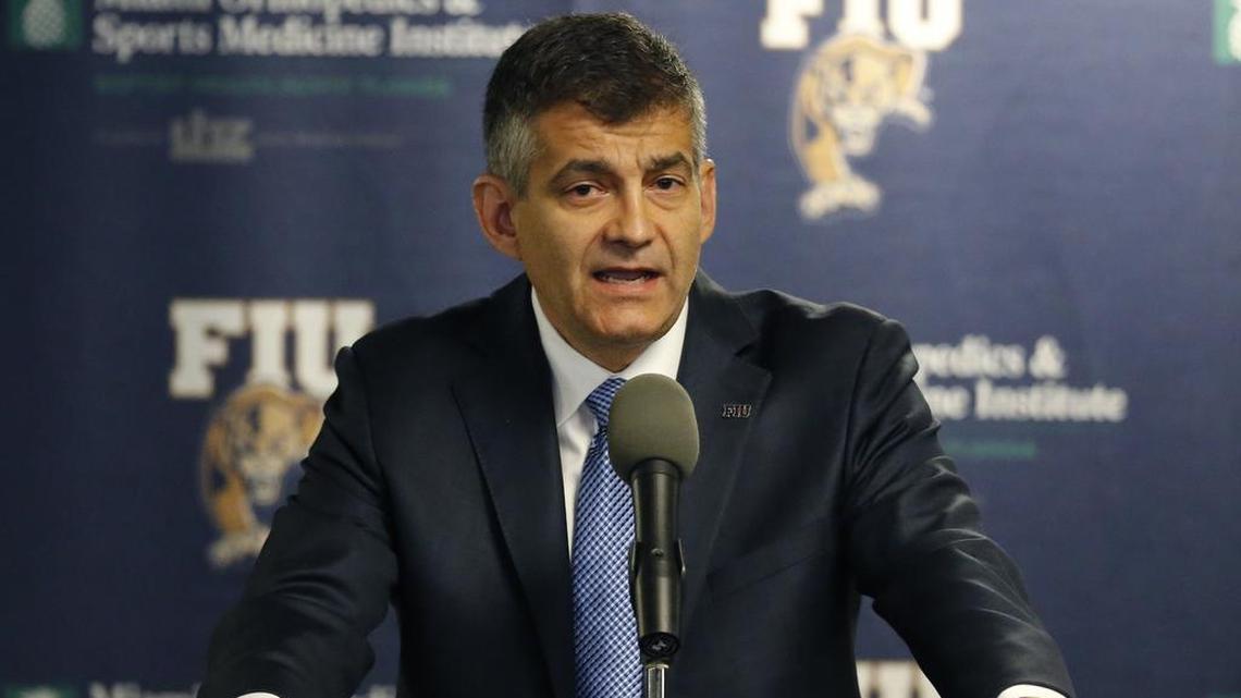 FIU athletic director Pete Garcia is working on another contract extension, according to Panthers football coach Butch Davis.