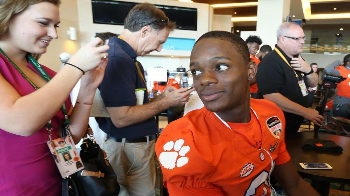 Clemson cornerback Adrian Baker, who starred at Hollywood Chaminade-Madonna with Richard Yeargin III, returns to South Florida for Thursday’s Capital One Orange Bowl.