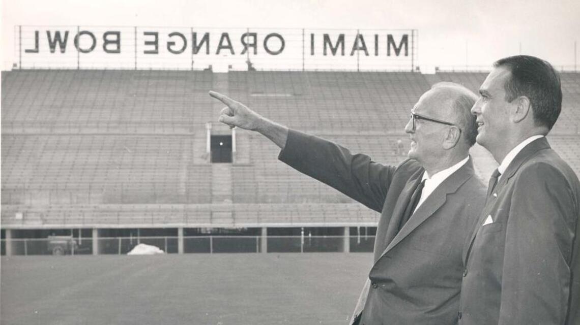 He helped create the Orange Bowl back in the 1930s. Now, he’s being honored for it