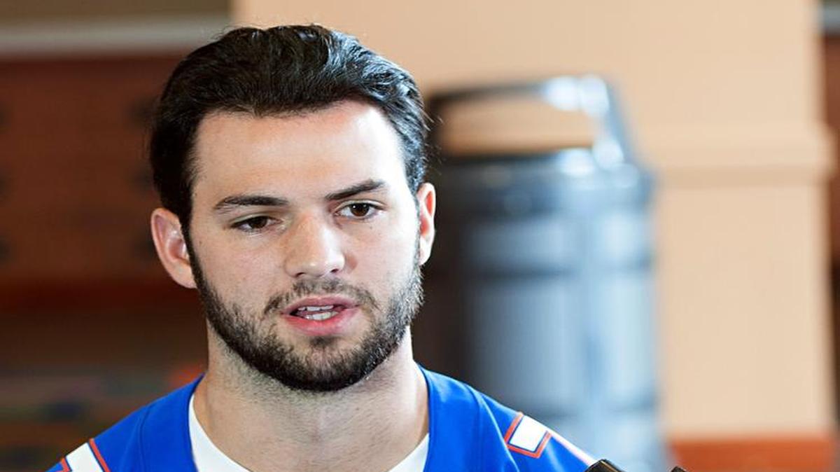
Redshirt freshman quarterback Will Grier is pictured.
