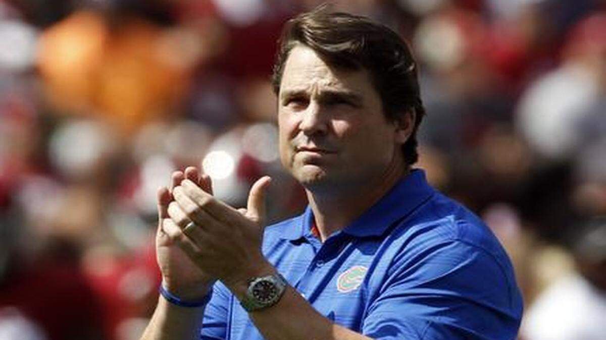 
Change is coming: Will Muschamp said he will look at different players. 

