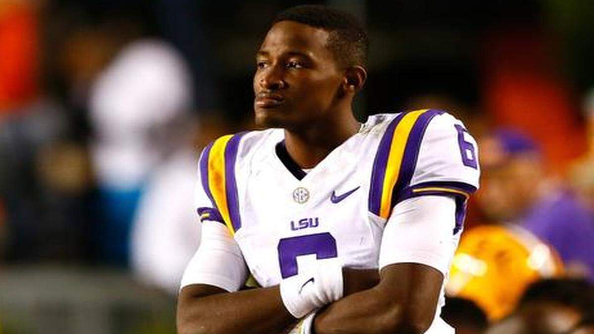 
LSU QB Brandon Harris 
