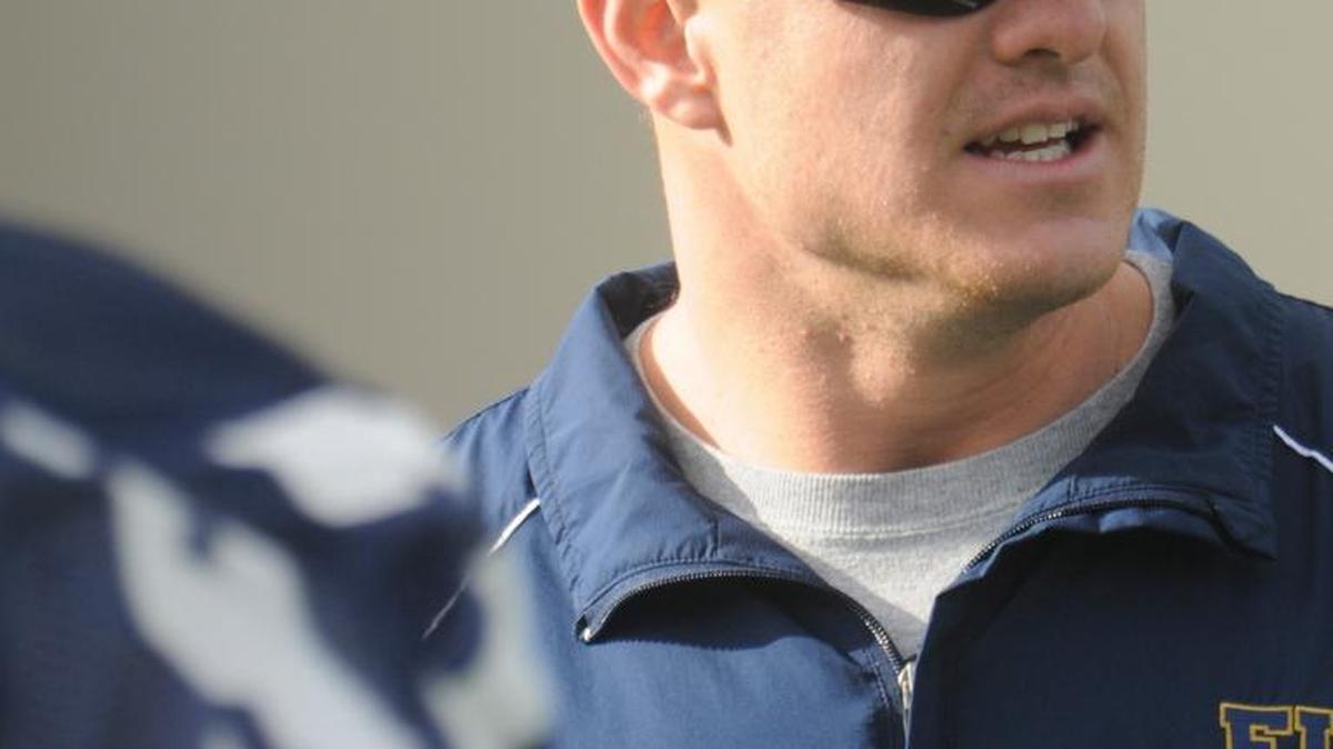 
Geoff Collins is shown March 3, 2010 while defensive coordinator at FIU. 

