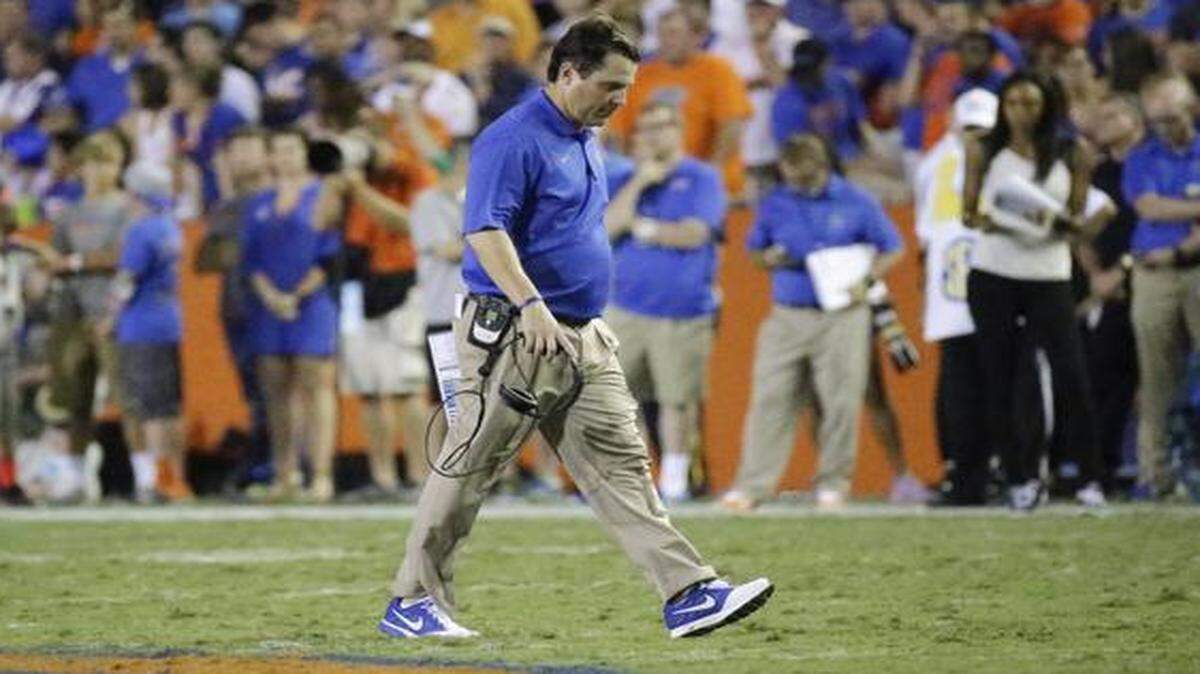 
Florida coach Will Muschamp’s hot seat will get even hotter if the Gators can’t beat Missouri in Saturday’s homecoming game. 
