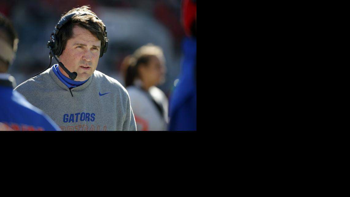 
Will Muschamp complied a 17-15 record in SEC play, with Florida losing six of its last eight games in The Swamp. 
