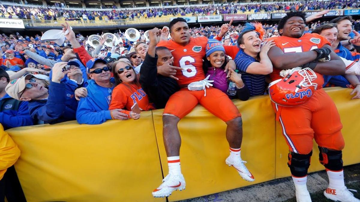 UF junior defensive back Quincy Wilson (6), a likely high NFL Draft pick, doesn’t want to go 0-3 against FSU.
