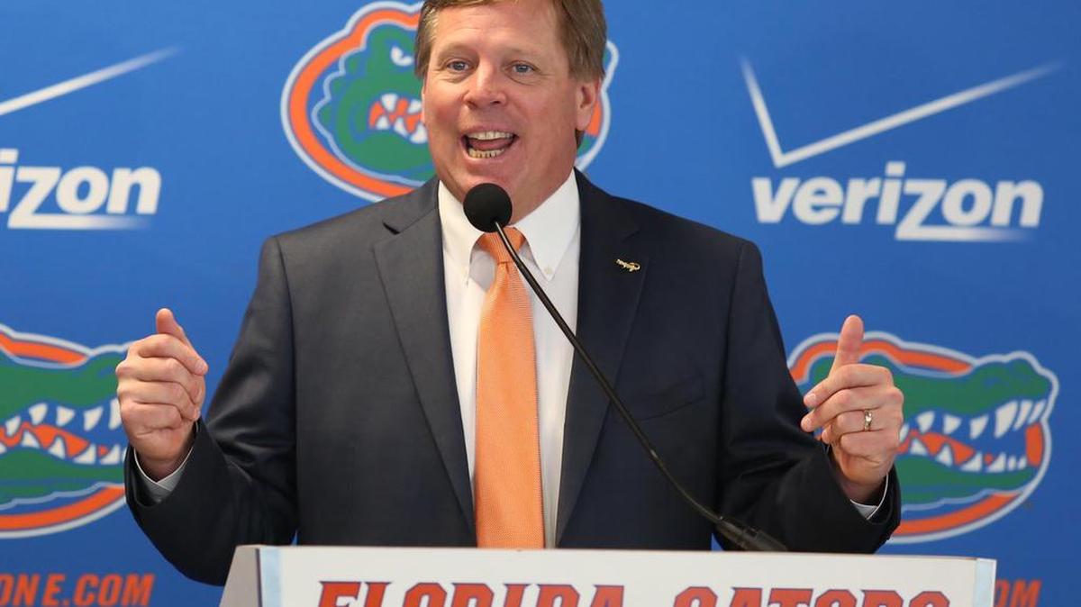 
New UF coach Jim McElwain says the Gators’ stellar defense will only help the offense improve with some challenging practices. 
