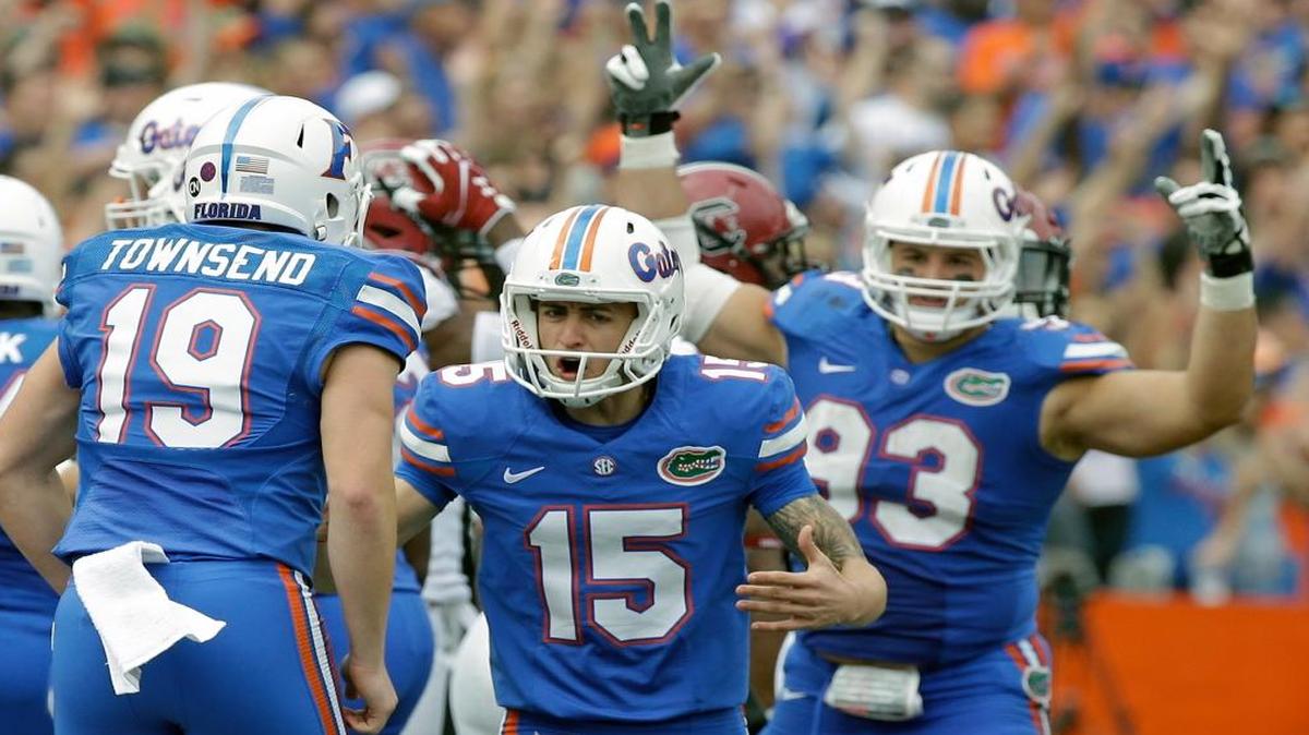 UF kicker and former Miami Sunset Senior High soccer standout Eddy Pineiro could face a pair of misdemeanor charges after police said he damaged two scooters while on campus earlier this month.