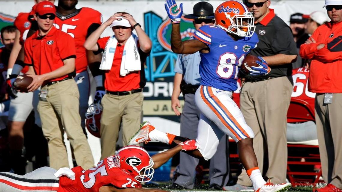 University of Florida wide receiver and Booker T. Washington High grad Antonio Callaway faced a Title IX hearing on Friday over a sexual assault accusation from December.