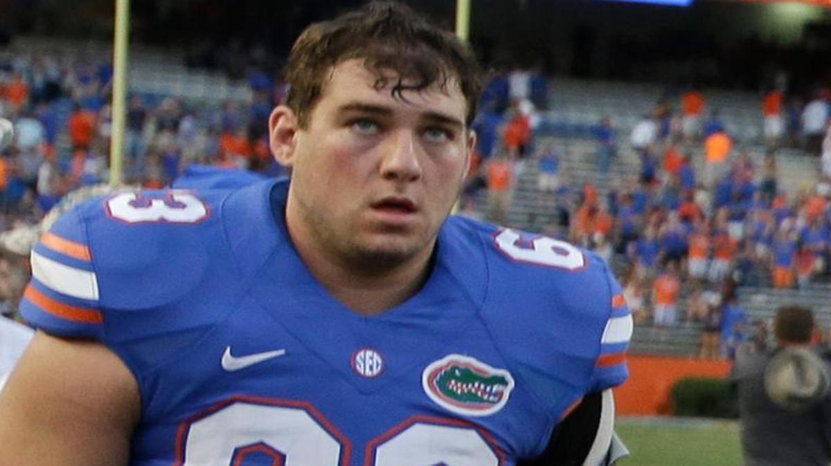 
Senior Trip Thurman is the lone returning starter on the Florida Gators’ offensive line.
